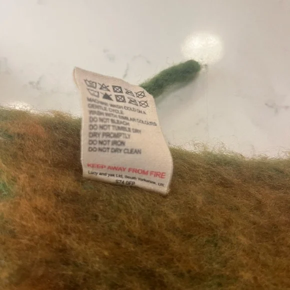 Lucy & Yak Multicolor Scarf with Fringe - Picture 3 of 7